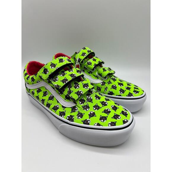 Vans Vault X Sarah Andelman Soko Old Skool Lime Green Size M8.5 / W10 NEW - Picture 5 of 12